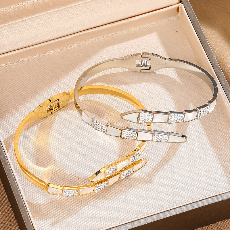 Wholesale Titanium Steel Snake Bracelet